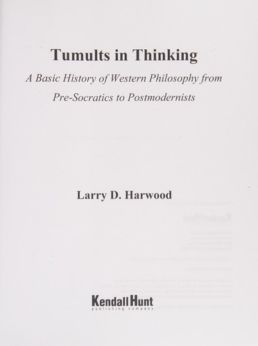 Tumults in Thinking