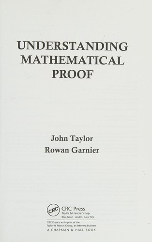 Understanding mathematical proof