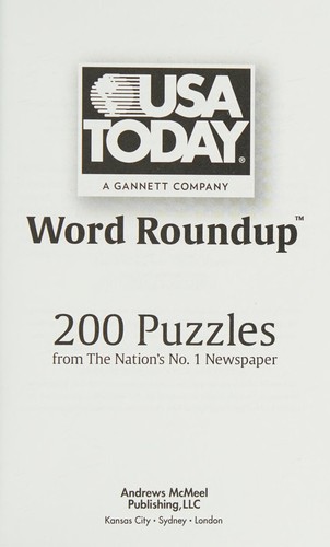 USA TODAY Word Roundup