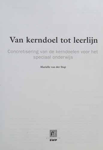 VAN KERNDOEL TOT LEERLIJN