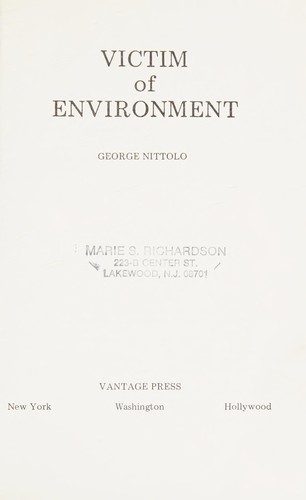 Victim of environment
