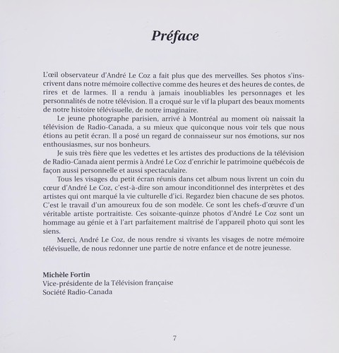 Visages du petit écran