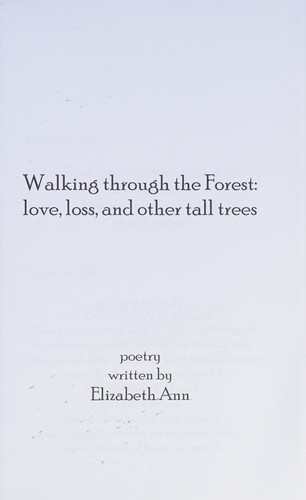 walking through the forest