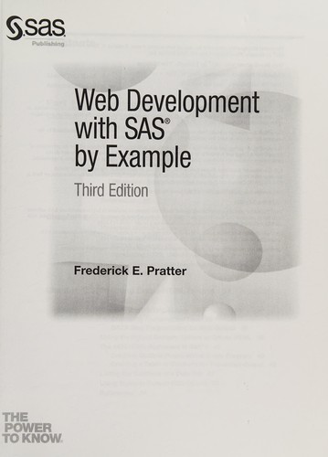 Web development with SAS by example