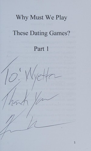 Why Must We Play These Dating Games?