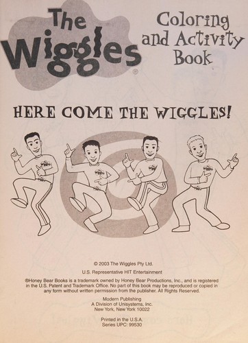 The Wiggles Coloring and Activity Books