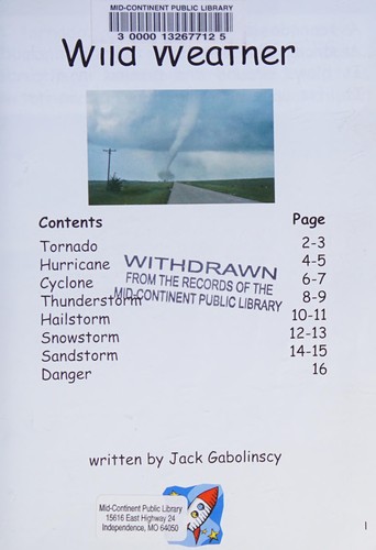 Wild Weather