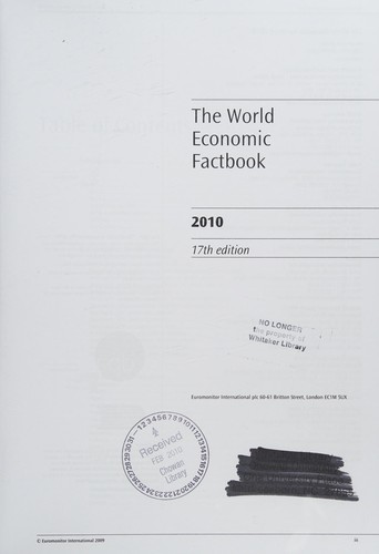 World Economic Factbook 2010