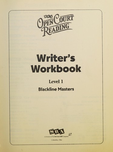 Writers Hworkbook Blm