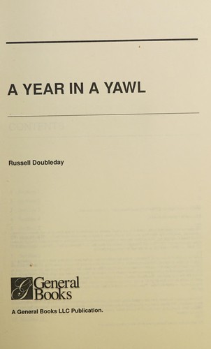 A Year in a Yawl