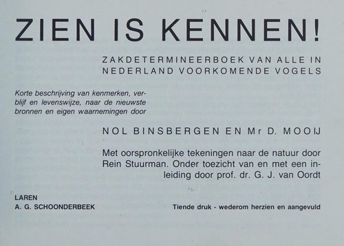 ZIEN IS KENNEN