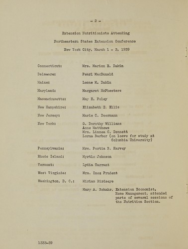 Proceedings of the nutrition section