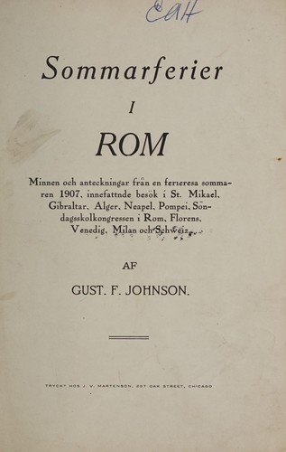 Sommarferier i Rom