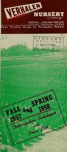 Fall 1957 and spring 1958