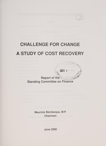 Challenge for change