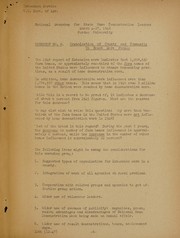 National Workshop for State Home Demonstration Leaders, March 4-17, 1948, Purdue University