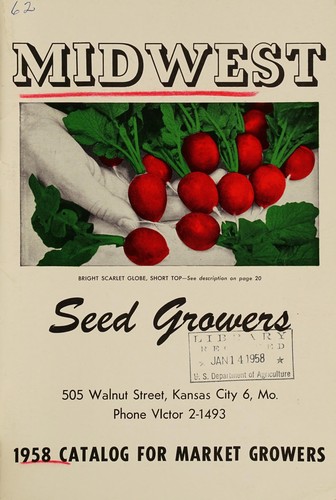 1958 catalog for market growers