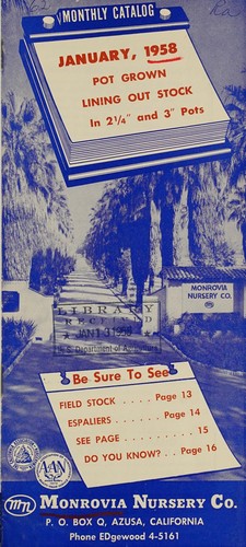 Monthly catalog, January, 1958