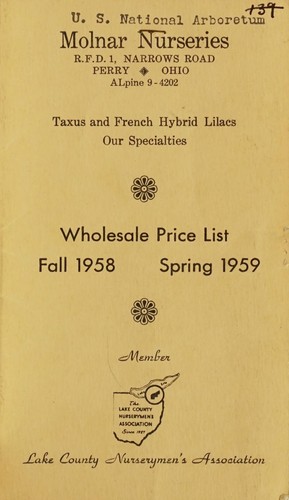 Wholesale price list