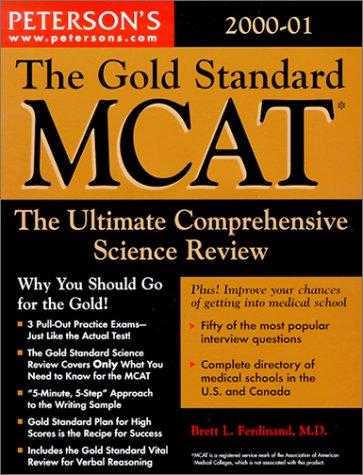 Peterson's the Gold Standard MCAT 2000-01