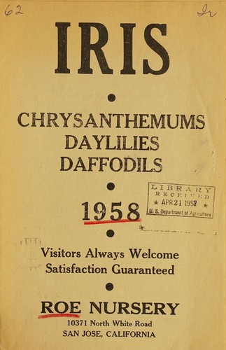 Iris, chrysanthemums, daylilies, daffodils