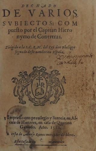 [Dechado de varios subiectos]
