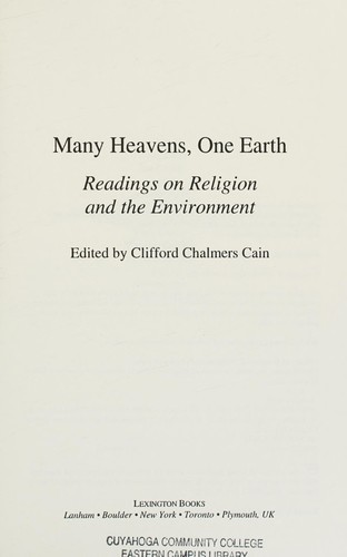 Many heavens, one earth