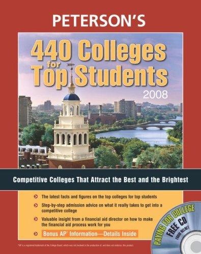440 COLLEGES FOR TOP STUDENTS 2008 (440 Colleges for Top Students)