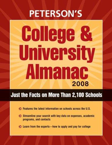 College and University Almanac 2008
