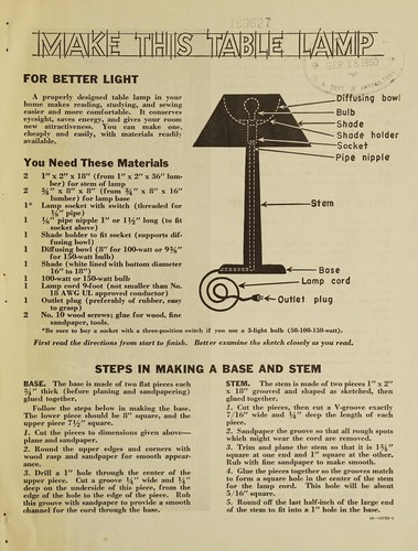 Make this table lamp