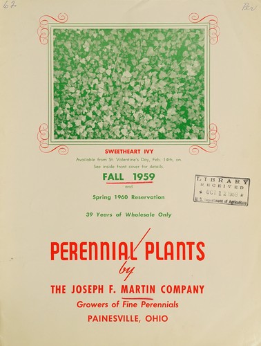 Hardy perennial plants