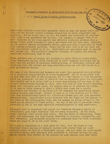 Personnel practices in government that co-ops can use