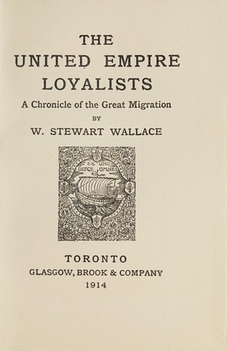 The United Empire Loyalists