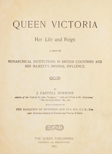 Queen Victoria, her life and reign