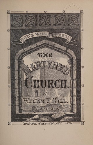 The martyred church