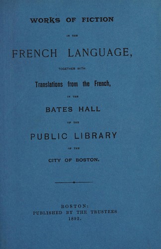 Works of fiction in the French language
