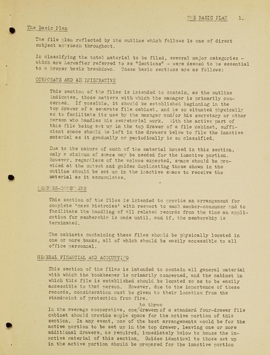 Work control forms established at a cooperative in Texas