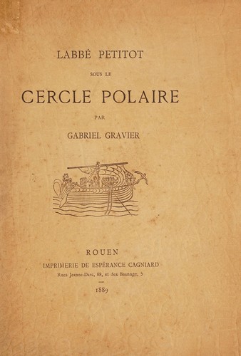 L'abbé Petitot sous le cercle polaire