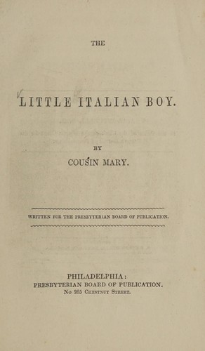 The little Italian boy