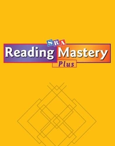 Reading Mastery 5 2001 Plus Edition