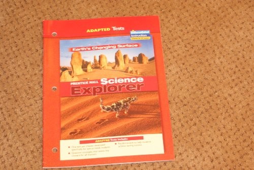 Adapted Tests Earth's Changing Surface Prentice Hall Science Explorer