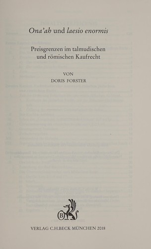 Ona'ah und laesio enormis