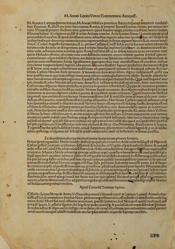 M. Annaei Lucani Cordubensis Pharsaliae liber primus