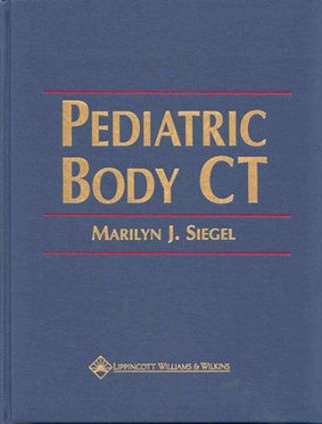 Pediatric body CT