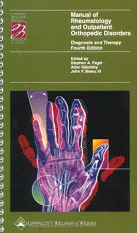 Manual of Rheumatology and Outpatient Orthopaedic Disorders