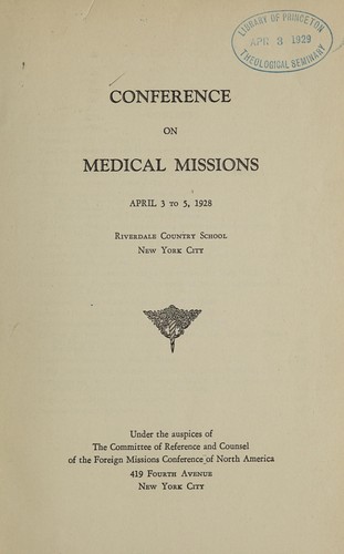 Conference on medical missions