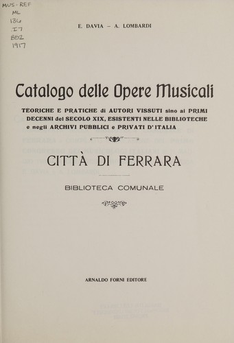 Città di Ferrara, Biblioteca comunale