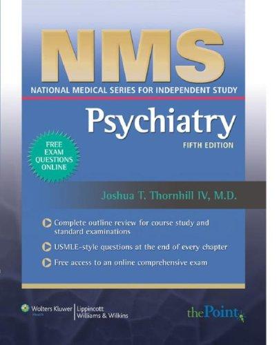 NMS Psychiatry (National Medical Series for Independent Study)