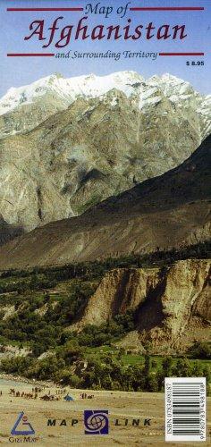 Afghanistan and Surrounding Territory Map