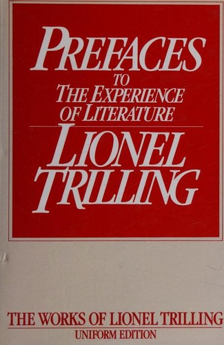 Prefaces to The experience of literature